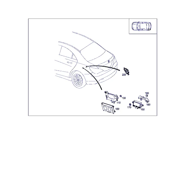 БЛОКИ УПРАВЛЕНИЯ И РЕЛЕ В БАГАЖНИКЕ