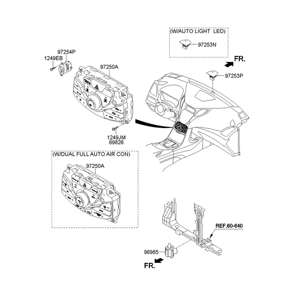 HEATER SYSTEM-HEATER CONTROL