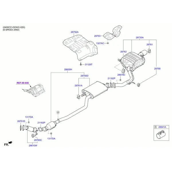 MUFFLER & EXHAUST PIPE