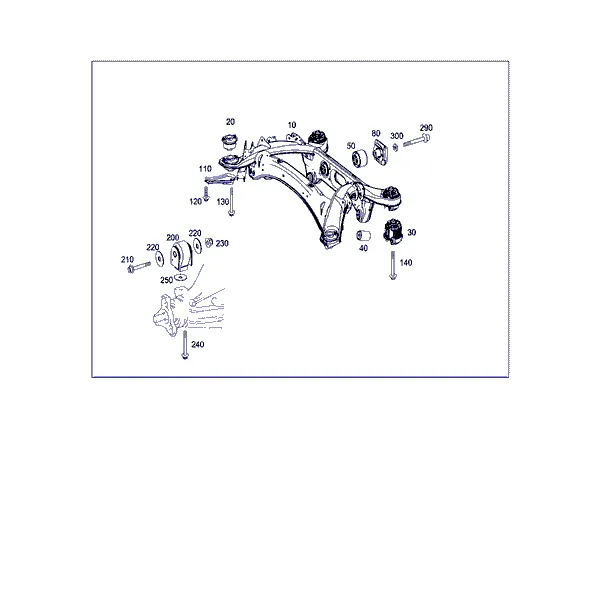 БАЛКА ЗАДНЕГО МОСТА