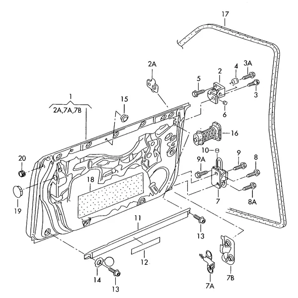 Двери Уплотнитель двери