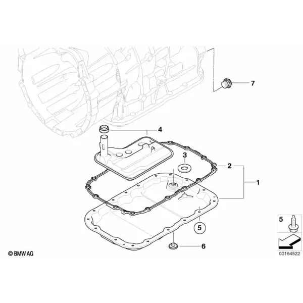 Масляный поддон АКПП GA6L45R