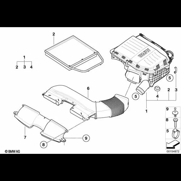 Глушитель шума всасыв./сменн.эл.фильтра