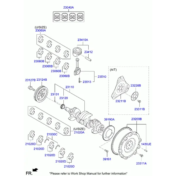 коленвал и пистон