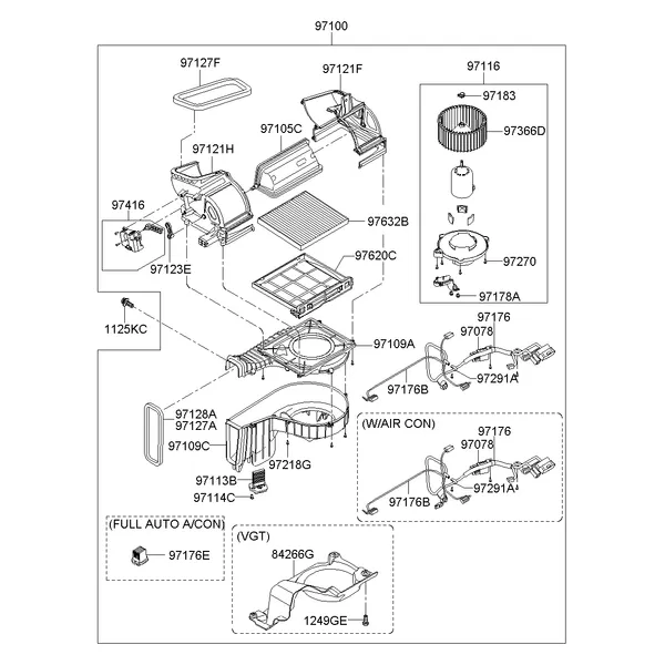 HEATER SYSTEM-HEATER & EVAPORATOR; 2