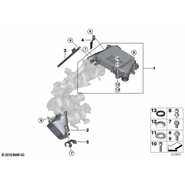 Охладитель наддувочного воздуха