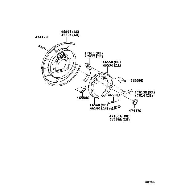 PARKING BRAKE & CABLE