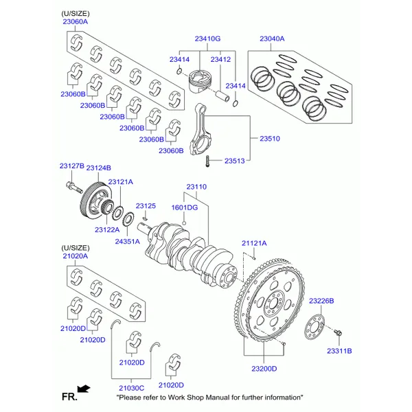 коленвал и пистон