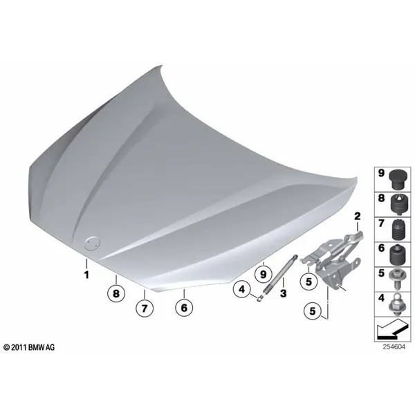 Капот/дополнительные элементы