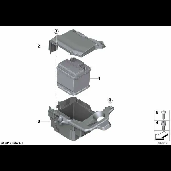 Оригинальная АКБ BMW