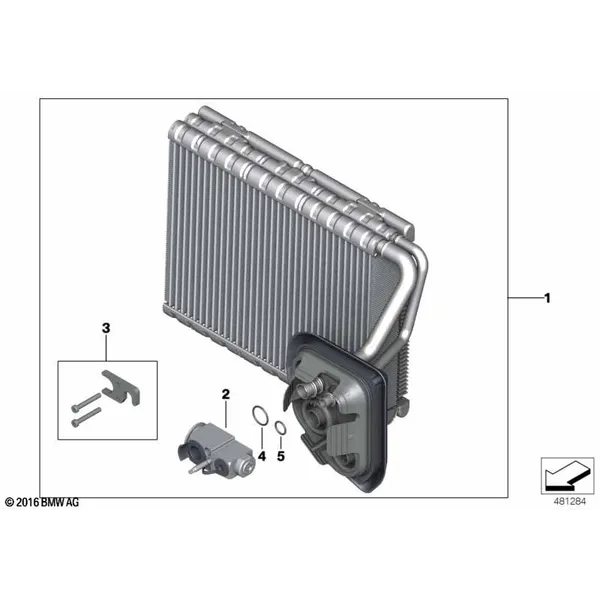 Испаритель/ предохранительный клапан