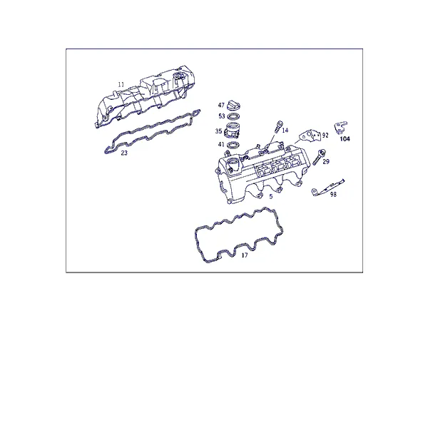 КРЫШКА КЛАПАННОГО МЕХАНИЗМА