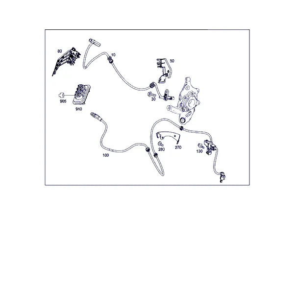 ПРОКЛАДКА КАБЕЛЯ ЗАДНЕГО МОСТА