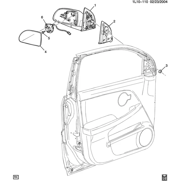 MIRROR/REAR VIEW-EXTERIOR