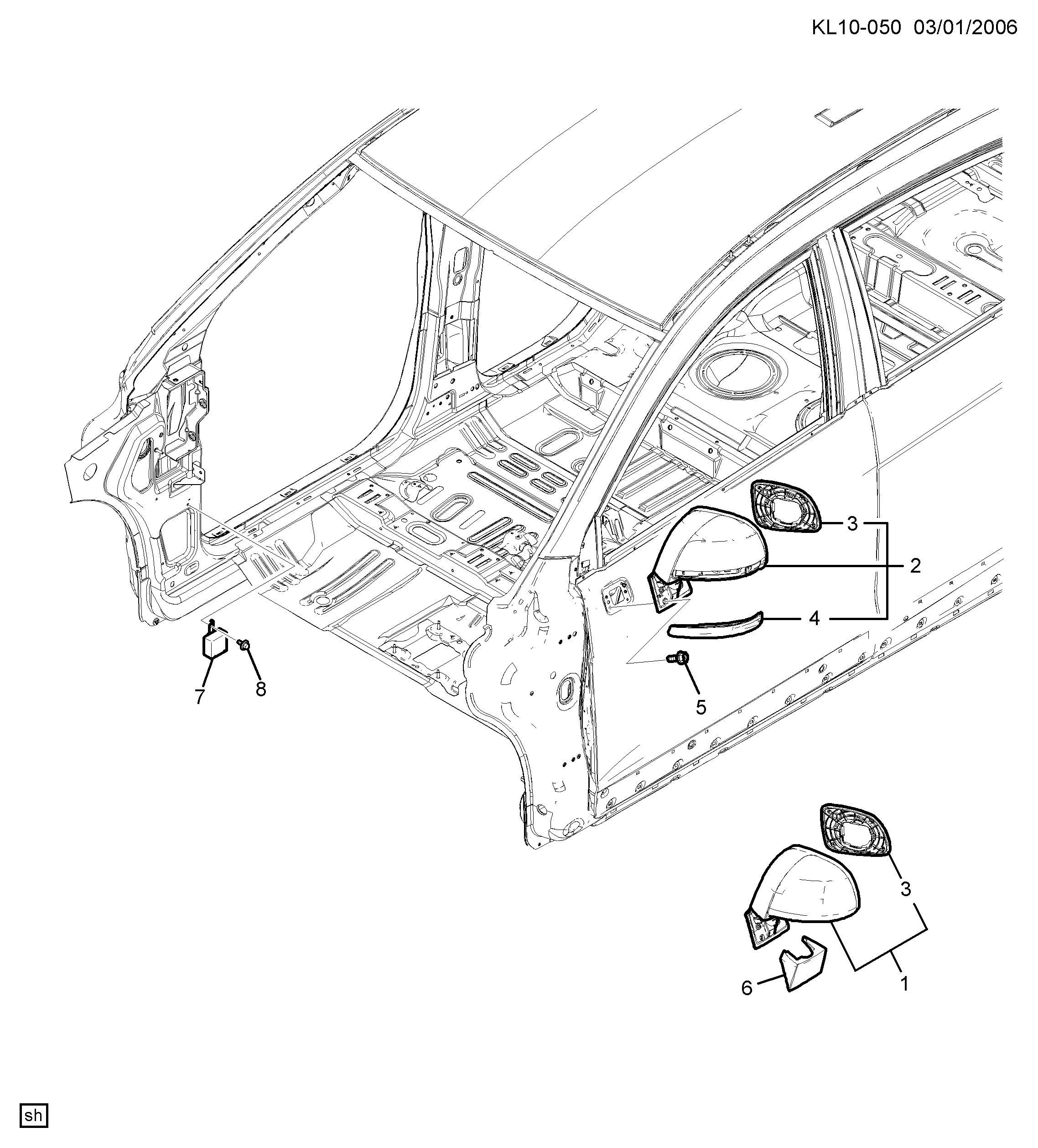 ЗЕРКАЛО ЗАДНЕГО ВИДА