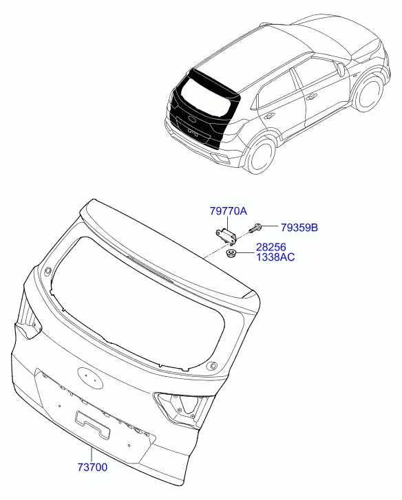 дверь багажника