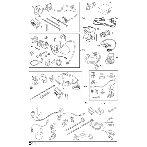 ЭЛЕКТРИЧЕСКИЕ ФИТИНГИ ТРЕЙЛЕРНОЙ СЦЕПКИ