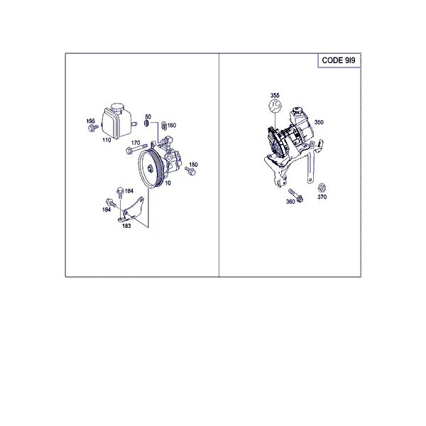 НАСОС ГИДРОУСИЛ. РУЛ. УПР.