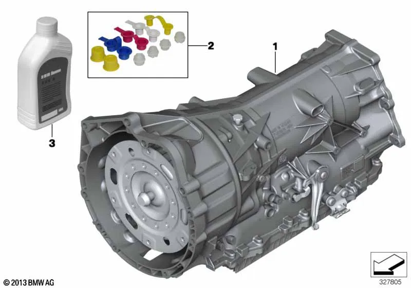 АКПП GA8HP45Z - привод на все колеса