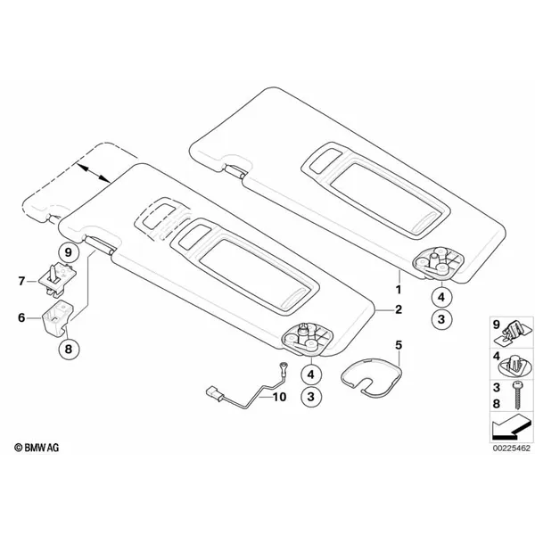 Солнцезащитные козырьки
