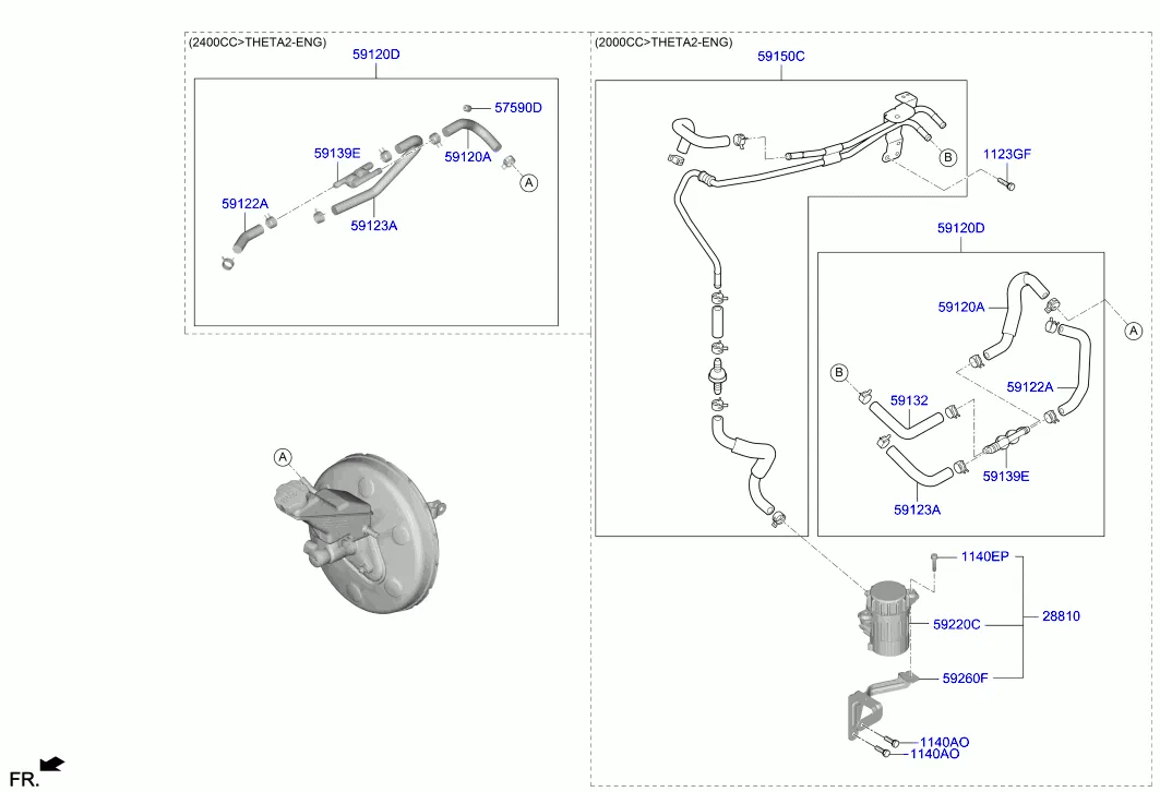 BRAKE MASTER CYLINDER & BOOSTER