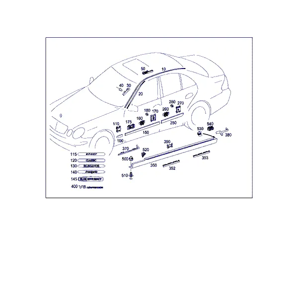 НАВЕСНЫЕ ДЕТАЛИ ВНЕШНИЕ