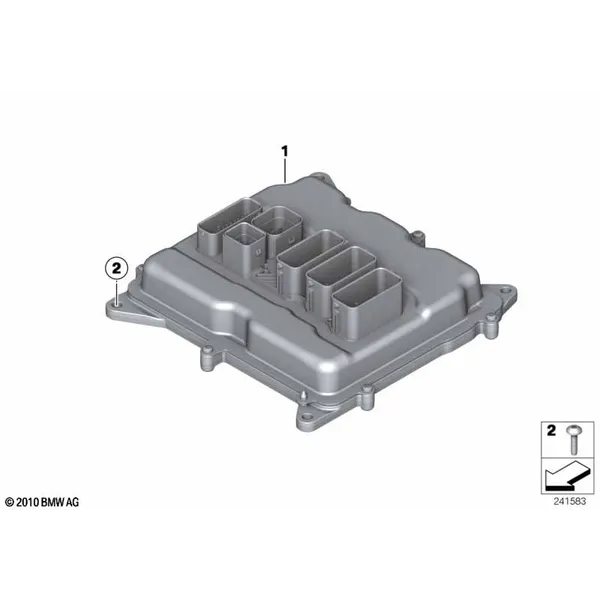 Базовый ЭБУ DME / MEVD1724
