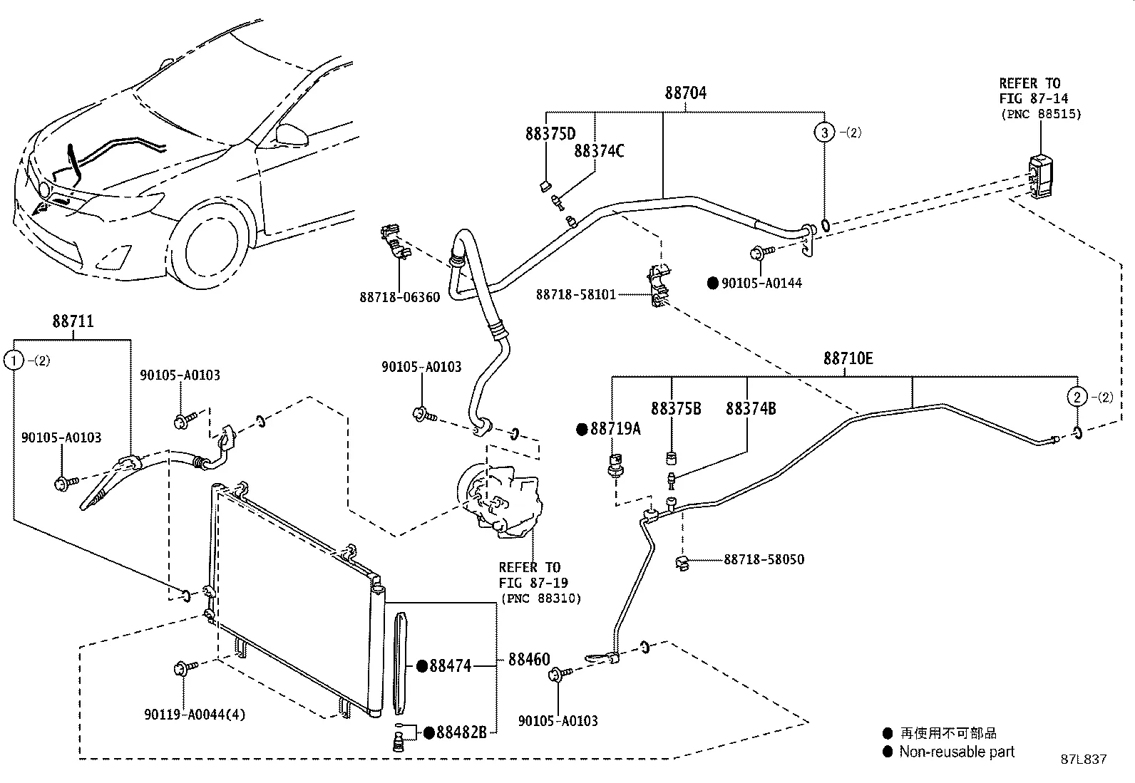 HEATING & AIR CONDITIONING - COOLER PIPING
