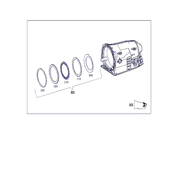 МНОГОДИС.ТОР.МУФ.B2,МНОГОДИС.ТОР.МУФ.B3 , ДИСК СТОЯНОЧНОЙ БЛОКИРОВКИ