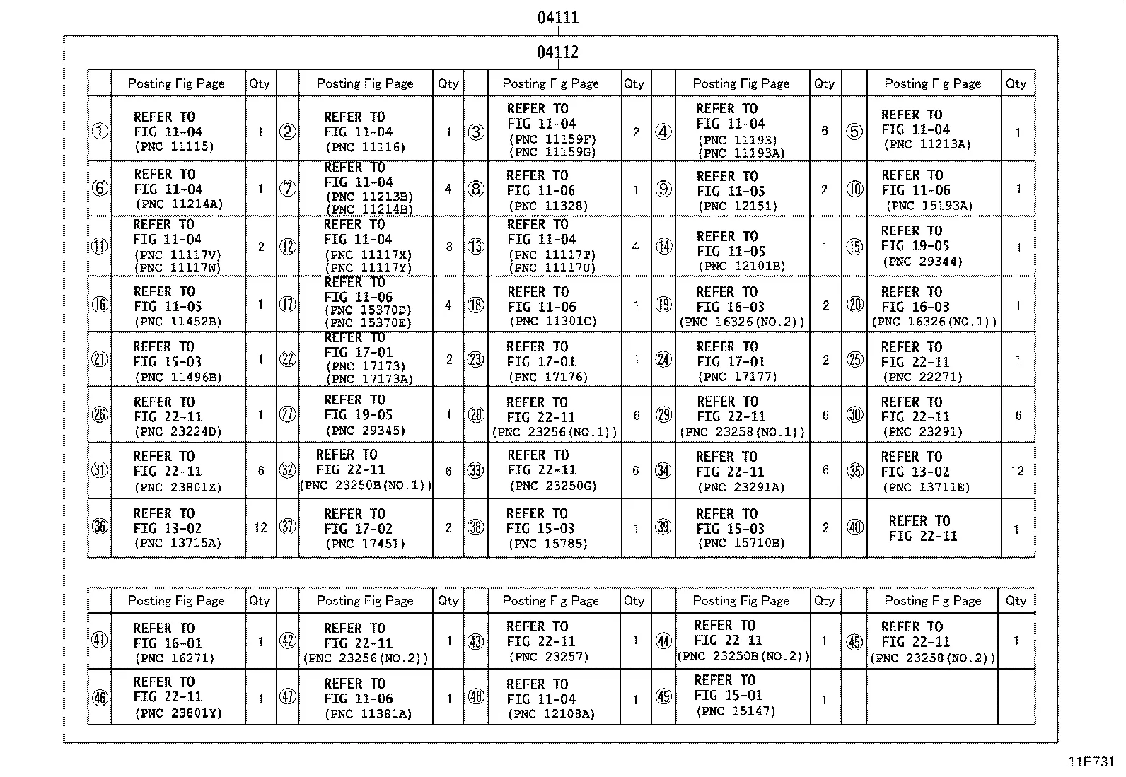 ENGINE OVERHAUL GASKET KIT