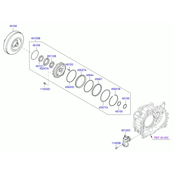 OIL PUMP & TORQUE CONVERTER - AUTOMATIC