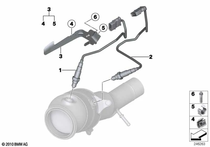 Лямбда-зонд/дополнительные элементы