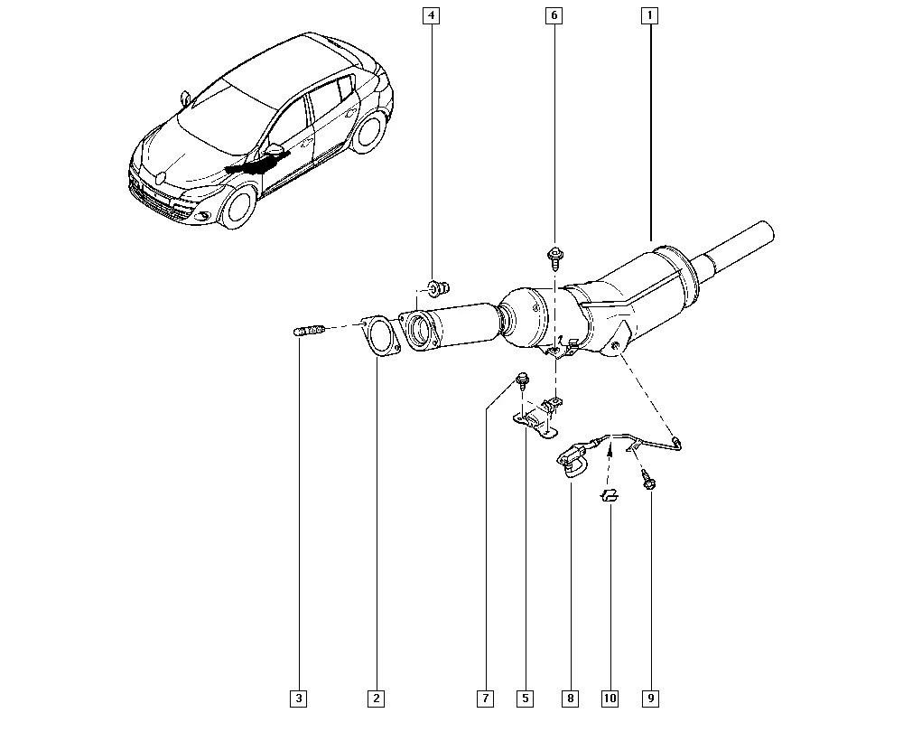 Система выпуска отработавших газов