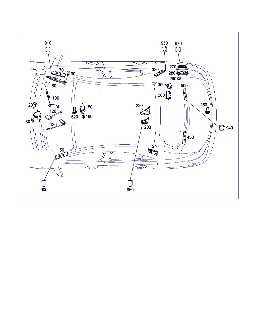 АНТЕННА, УСИЛИТЕЛЬ АНТЕННЫ И ЖГУТЫ ЭЛЕКТРОПРОВОДКИ