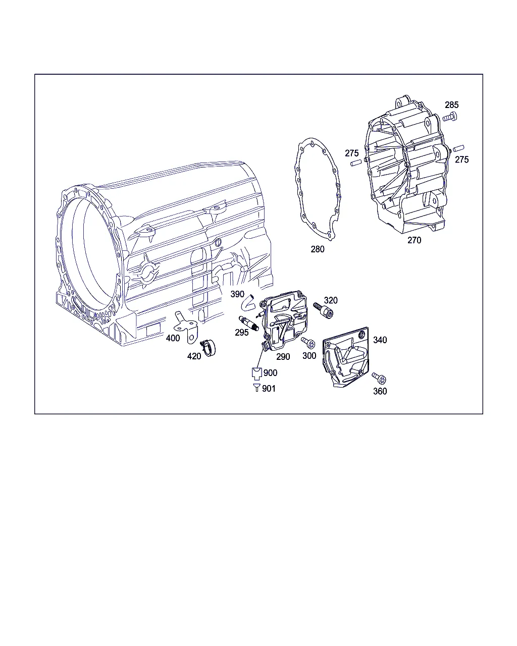 КАРТЕР КП,ФЛАНЕЦ ВЫХОДНОГО ВАЛА, СТОЯН. БЛОКИРОВКА,БЛОКИР.АКП,РЫЧ.СЕЛЕКТ.ДИАП.