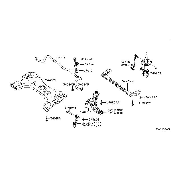 Передняя подвеска; MEMBER