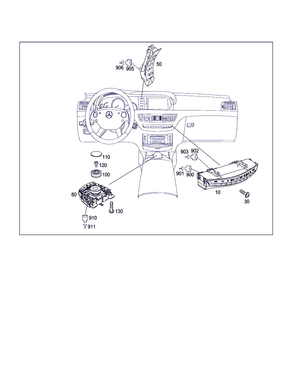 ВЫКЛЮЧАТЕЛИ В ПЕРЕДНЕЙ ПАНЕЛИ И ЦЕНТРАЛЬНОЙ КОНСОЛИ