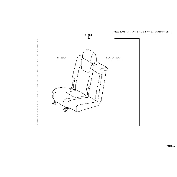 REAR SEAT & SEAT TRACK