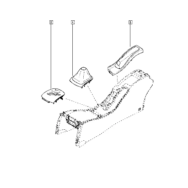 Крепление для автомагнитолы - Консоль