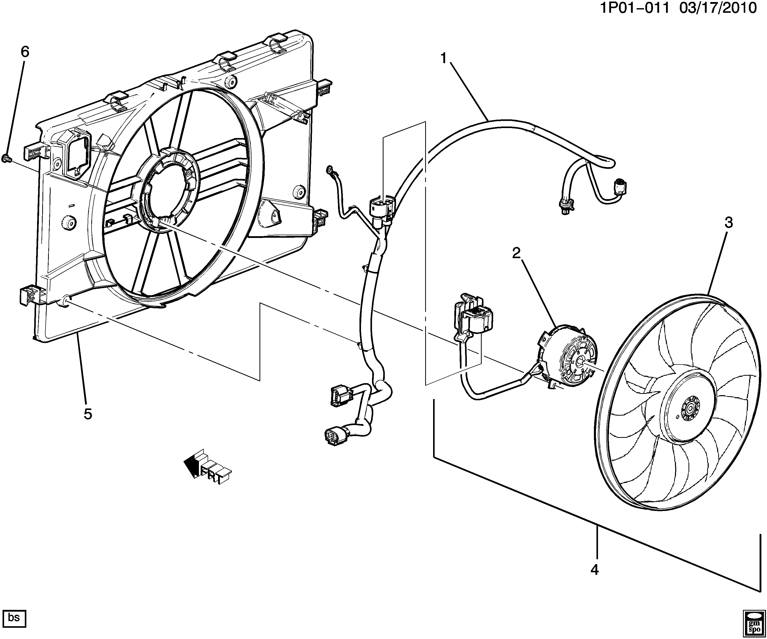 ENGINE COOLANT FAN (LUJ/1.4C,LUW/1.8H)