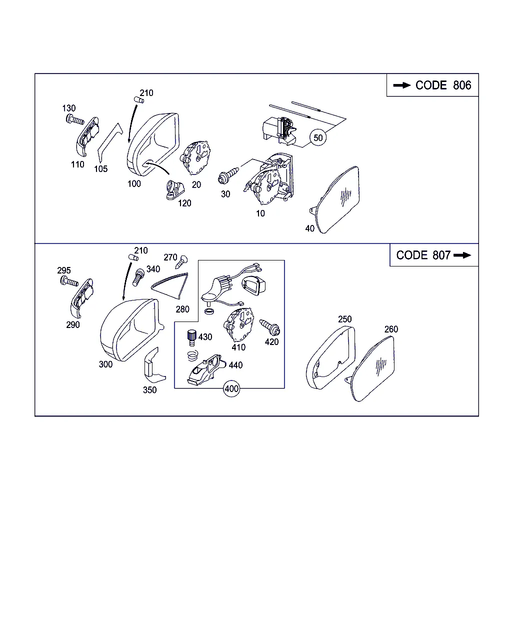 НАРУЖНОЕ ЗЕРКАЛО ЛЕВОЕ