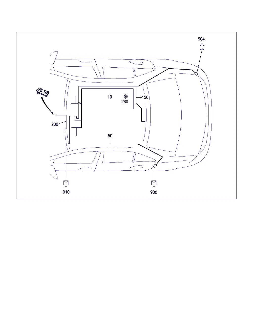 ЖГУТ ЭЛ.ПРОВОДКИ КРЫШИ