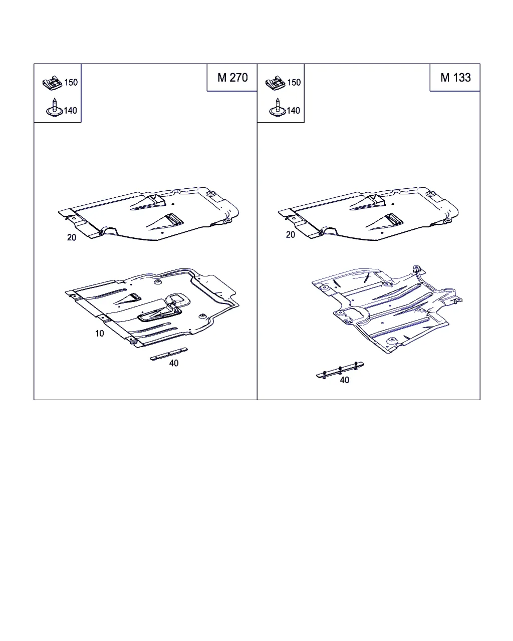ОБЛИЦ. МОТОРН. ОТСЕКА, А/М С БЕНЗ. ДВИГ.