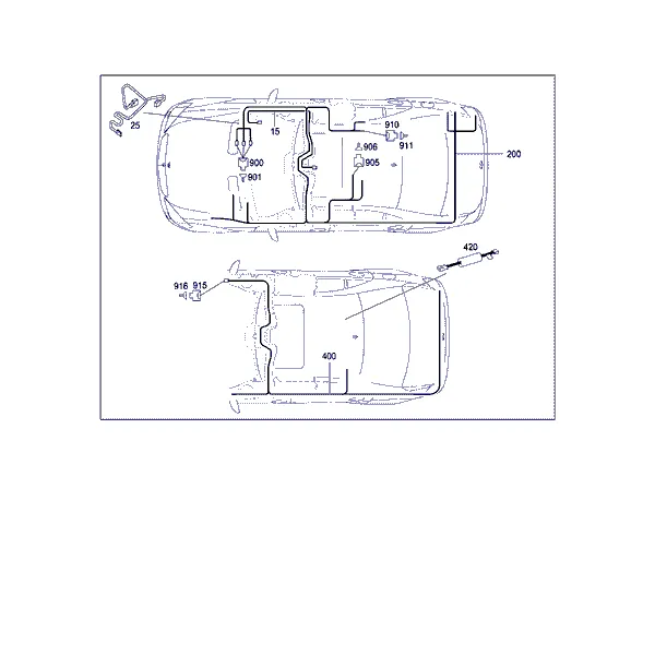 ЖГУТ ПРОВОДОВ ДЛЯ СИСТЕМЫ УПРАВЛЕНИЯ И ИНДИКАЦИИ "COMAND"
