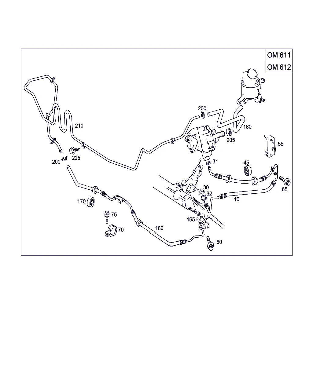 КОМПЛЕКТ ТРУБОК ДЛЯ А/М С ДИЗ. ДВИГ.