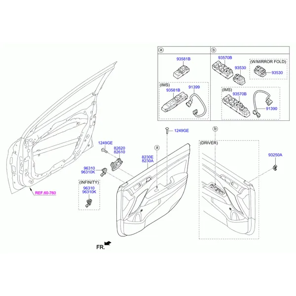 отделка передней двери