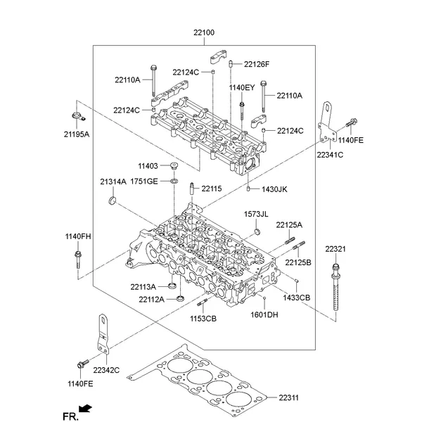 CYLINDER HEAD; 1