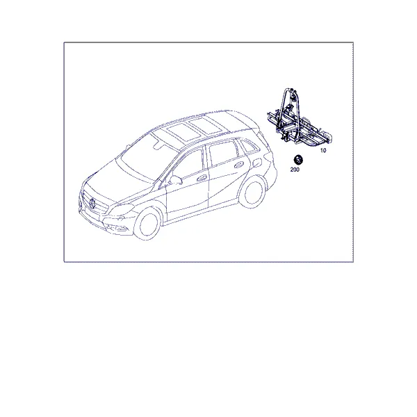СИСТ.КРЕПЛ.БАГАЖА НА ЗАДН.ЧАСТИ КУЗОВА