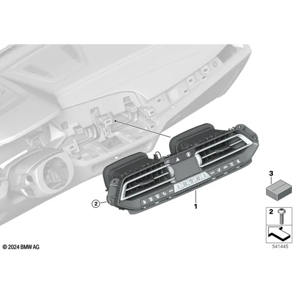Панель управления автом.сист.кондицион.