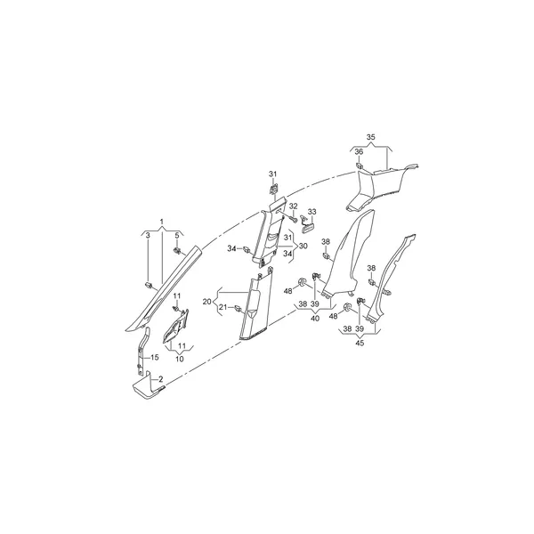 Облицовка стойки